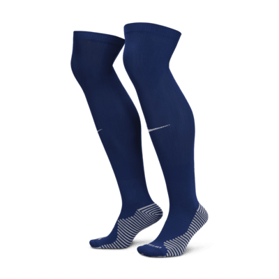 Nike soccer socks navy blue best sale